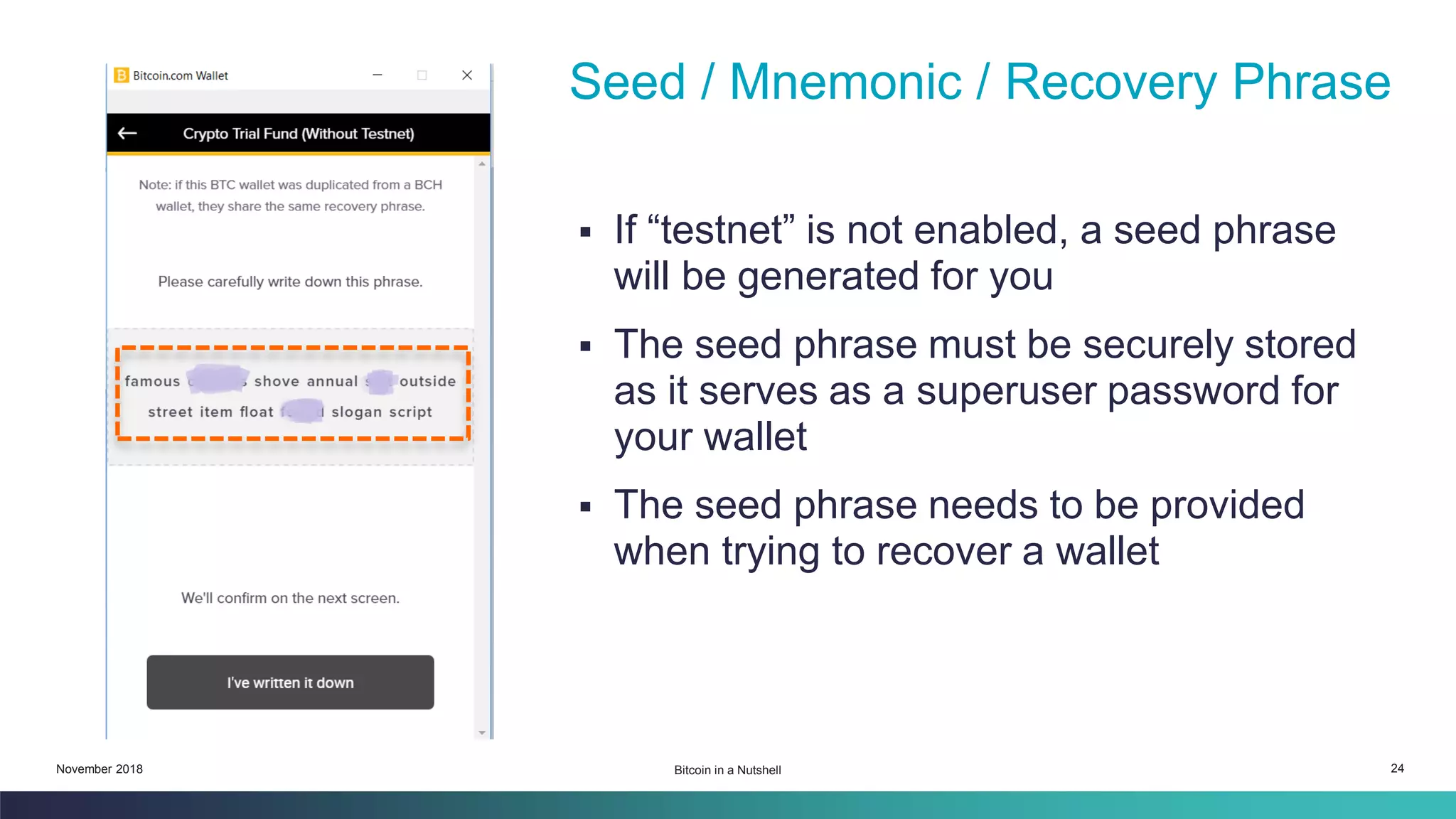 Bitcoin in a Nutshell | PDF