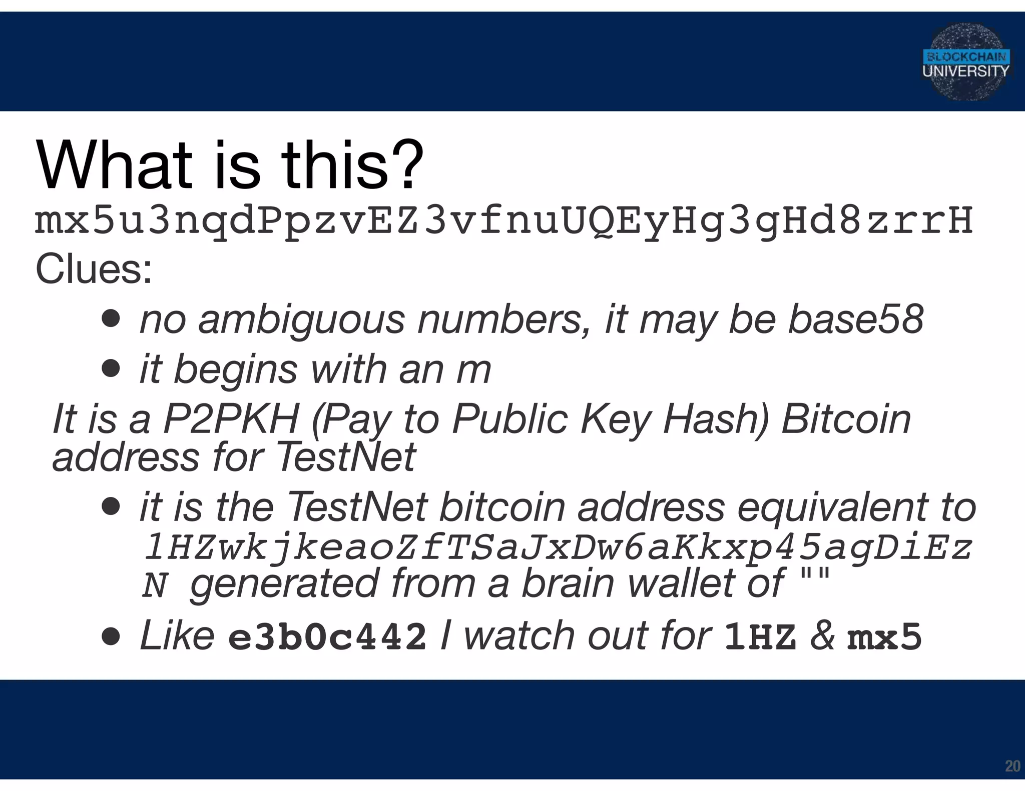 Bitcoin Keys, Addresses & Wallets | PDF