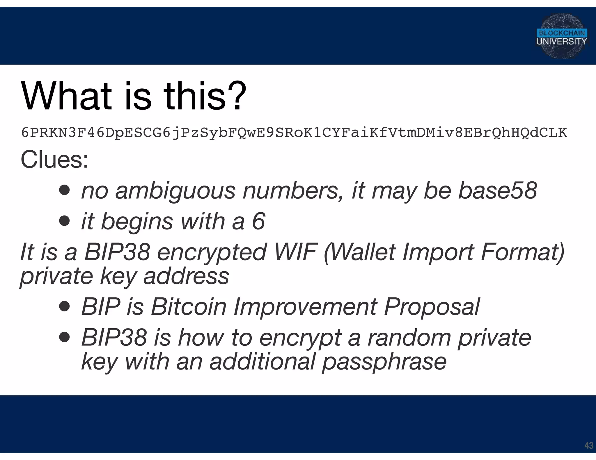 Bitcoin Keys, Addresses & Wallets | PDF