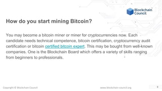 Bitcoin mining work | PPTX