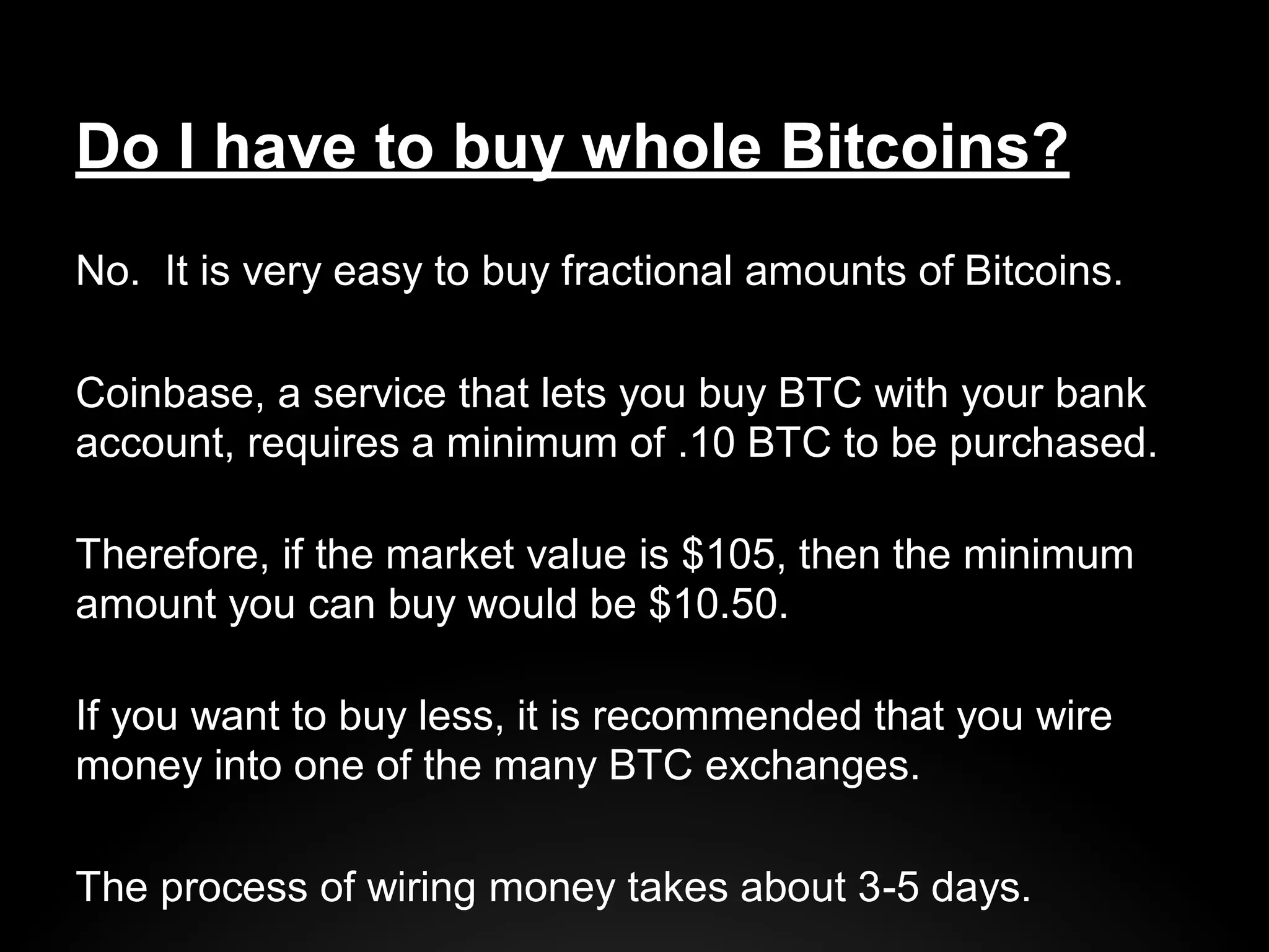 Bitcoin presentation | PDF