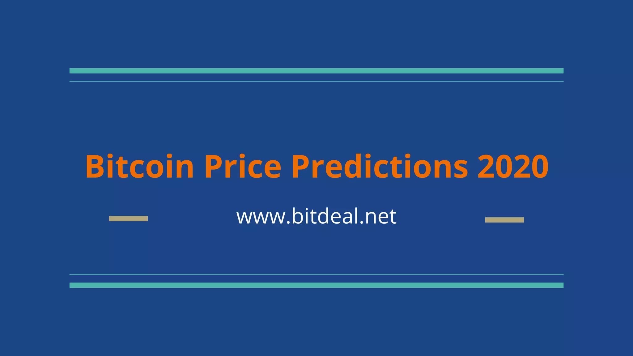 Bitcoin price predictions 2020 | PPTX