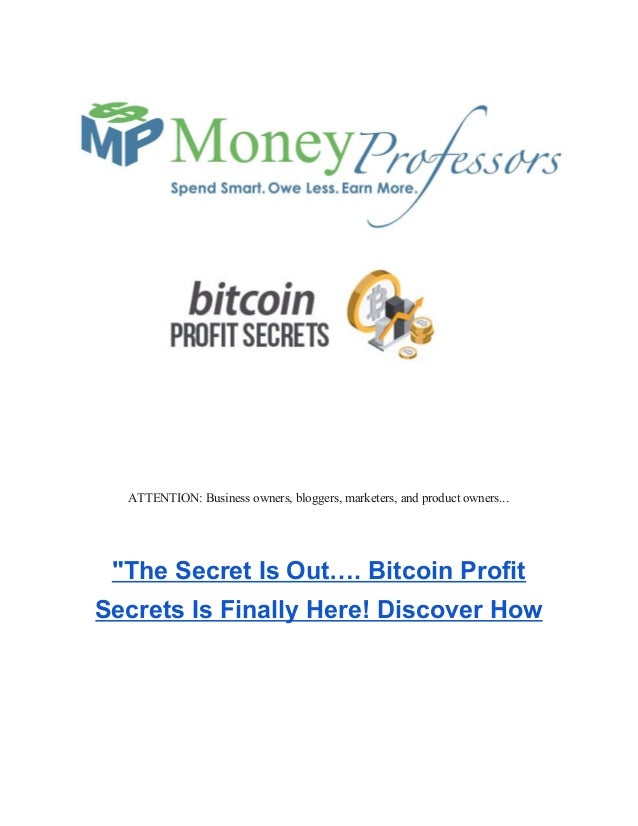 Bitcoin Profit Secrets Pdf