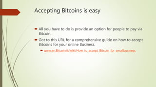 Bitcoins - A Primer on Bitcoins & Digital Currencies by Ankur Vats