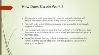 Bitcoins - A Primer on Bitcoins & Digital Currencies by Ankur Vats