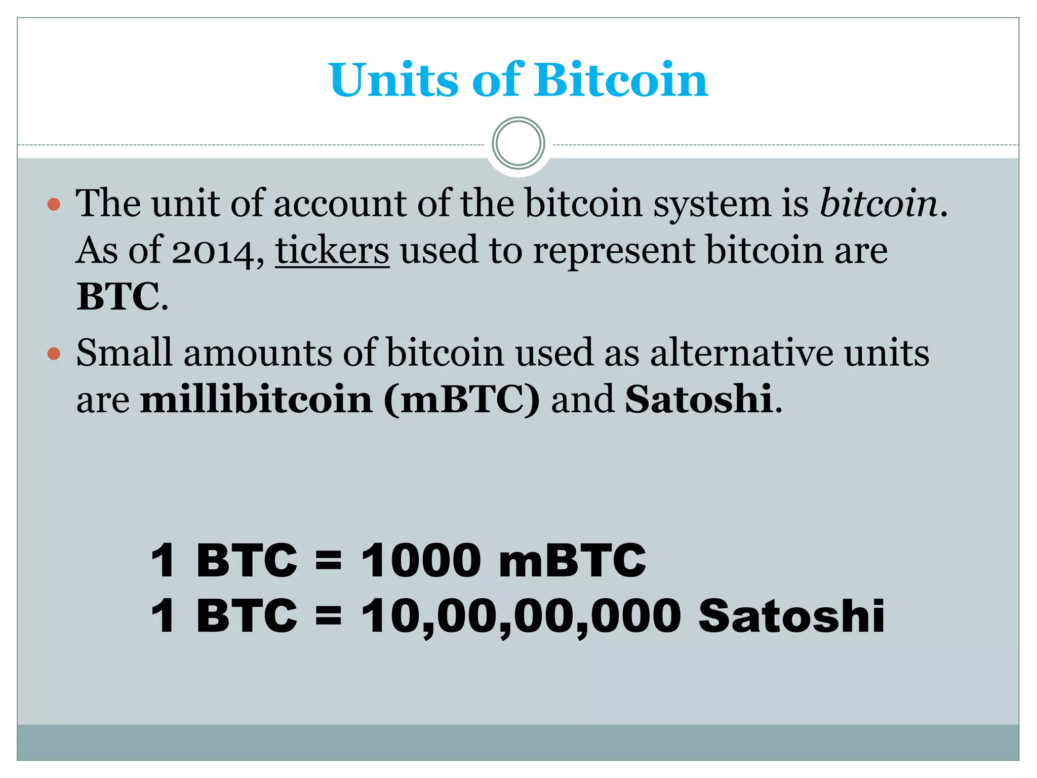 Bitcoin School Project | PPTX