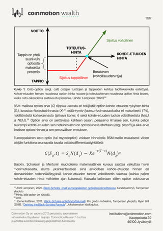 Bitcoinin Schrödingerin malli:  Bitcoinin arvon määrittely arvon säilyttäjänä