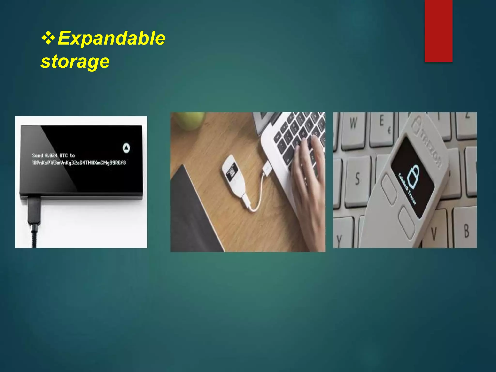 Expandable
storage
 