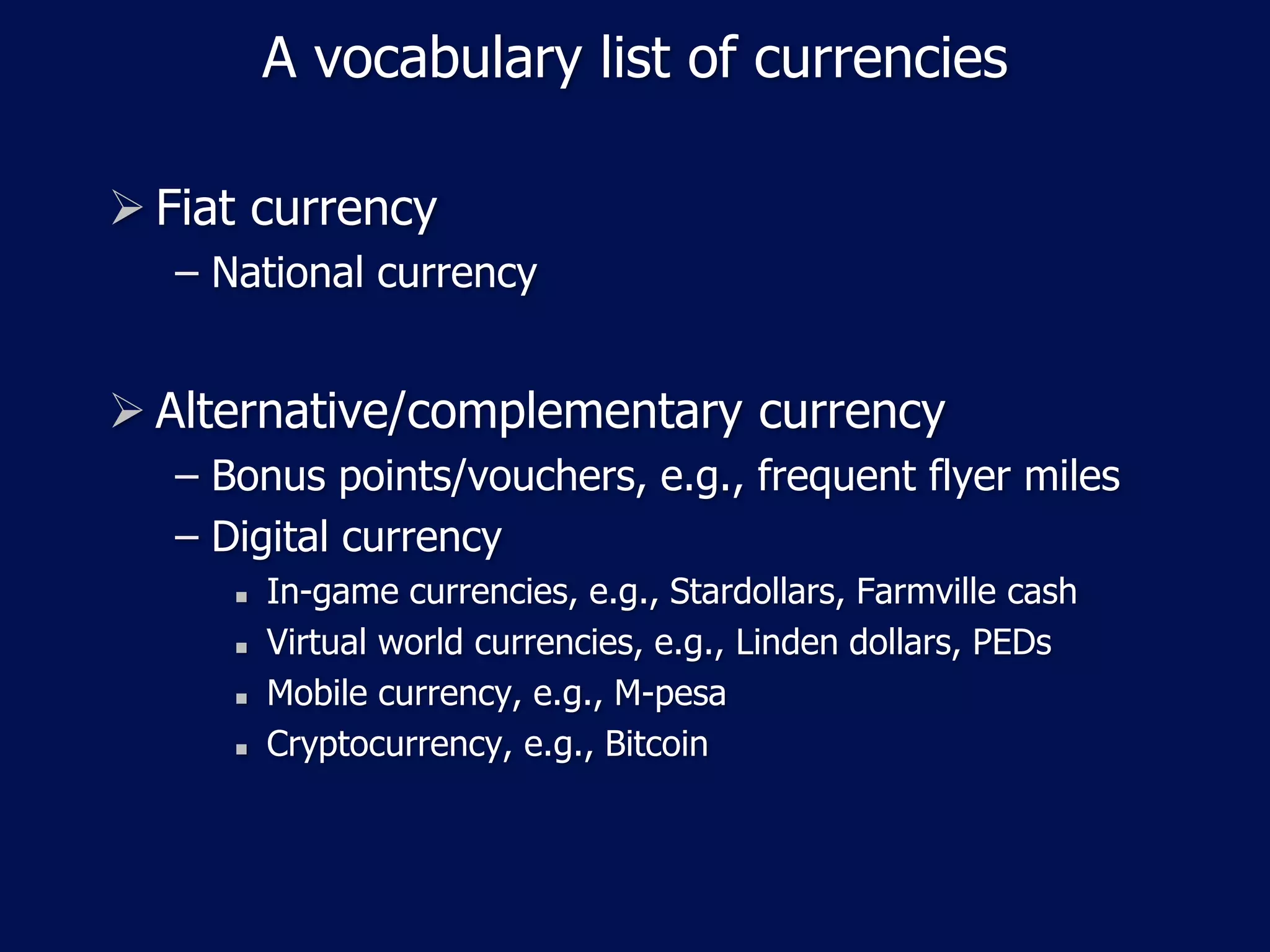 The Future of Digital Currencies | PPTX