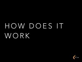 H O W D O E S I T
W O R K
 