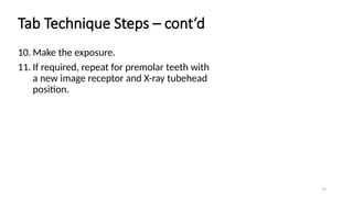 Bitewing Radiography Slide Bitewing and Occlusal radiography .pptx