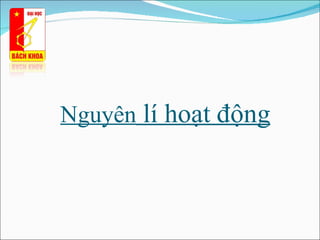 Nguyên  lí hoạt động 