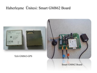 Haberleşme Ünitesi: Smart GM862 Board
Telit GM862-GPS
Smart GM862 Board
 