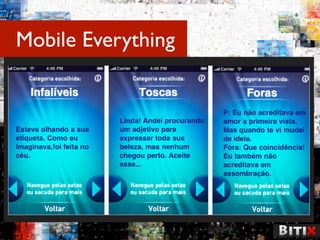 Mobile Everything
 