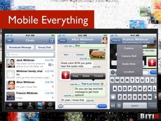Mobile Everything
 