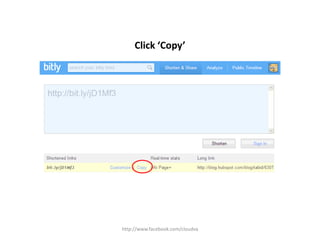 http://www.facebook.com/cloudvaClick ‘Copy’
