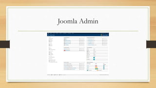 Joomla Admin
 