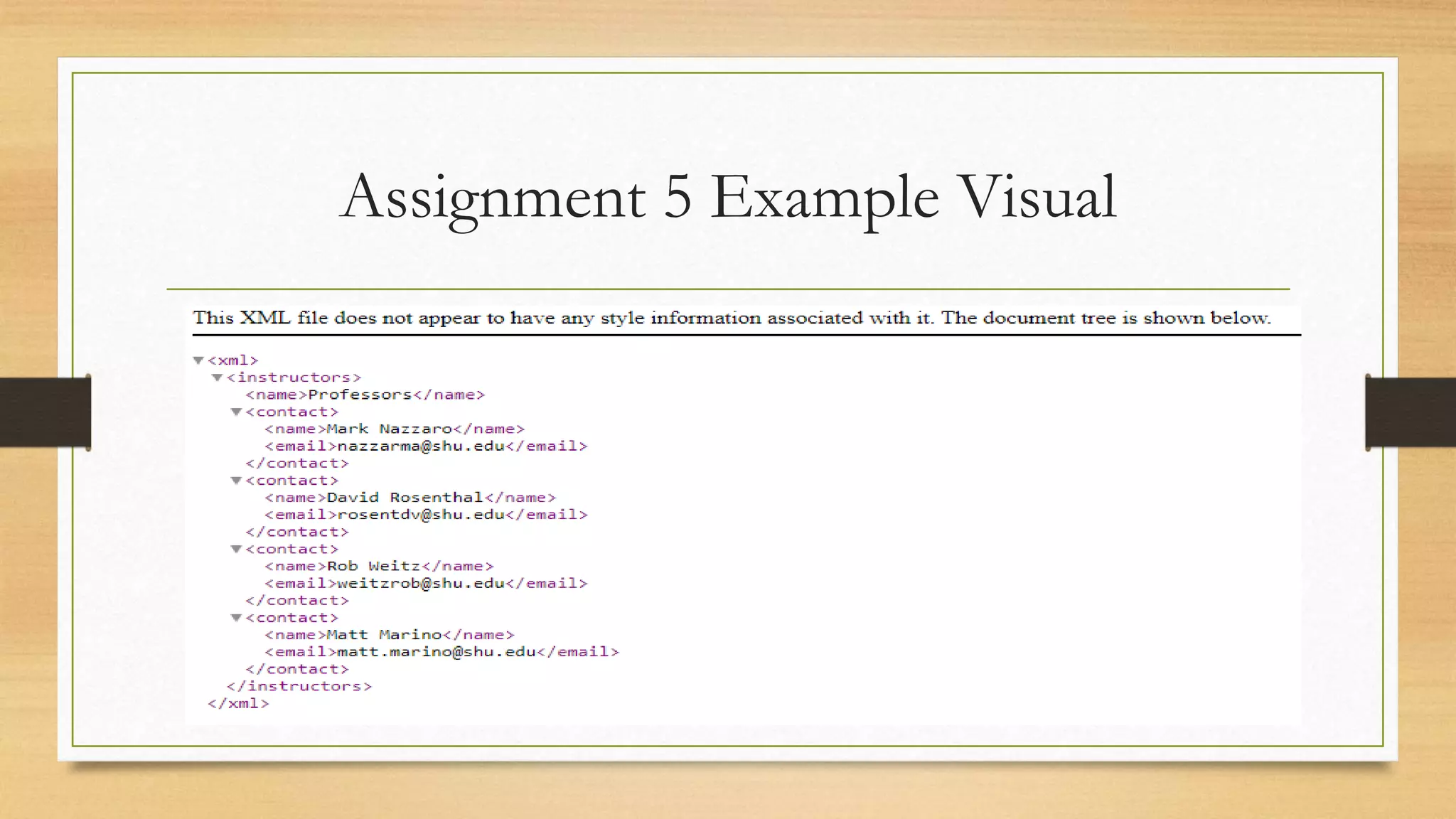 Assignment 5 Example Visual
 