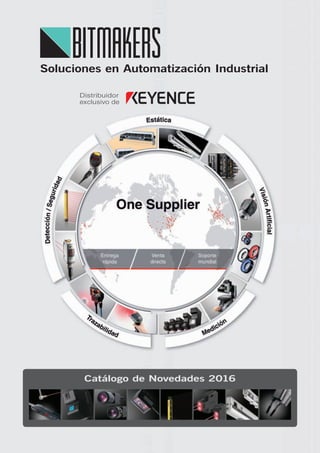 Distribuidor
exclusivo de
Soluciones en Automatización Industrial
Catálogo de Novedades 2016
 