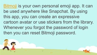 Bitmoji Pdf Bitmoji password | PDF