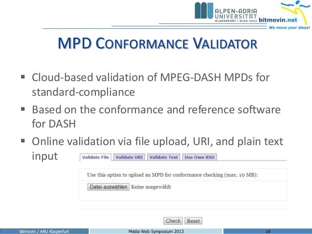 Media Presentation Description (MPD) Data Model ... Media Presentation Description (MPD) Data Model ...