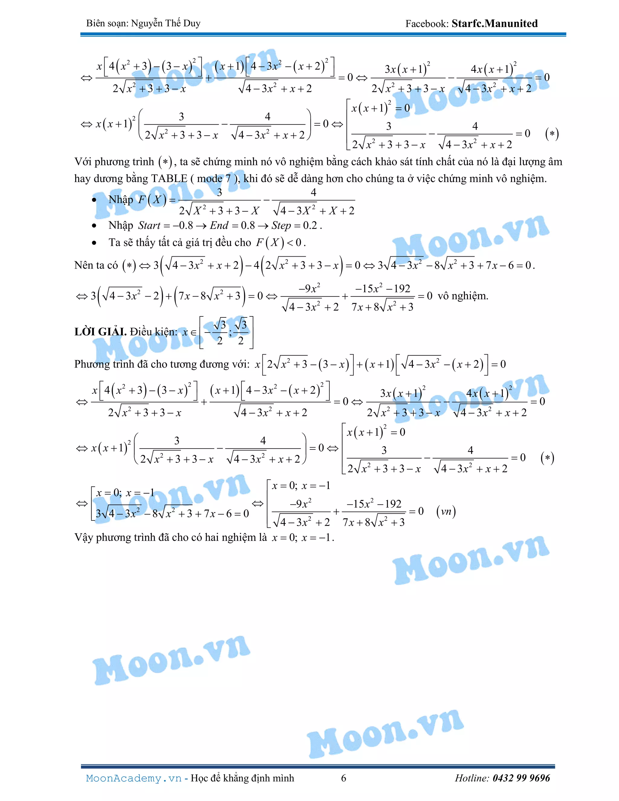 Bài toán nghiệm_kép | PDF