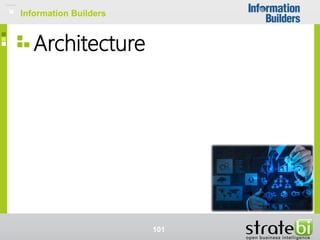 Architecture
Information Builders
101
Information Builders
 