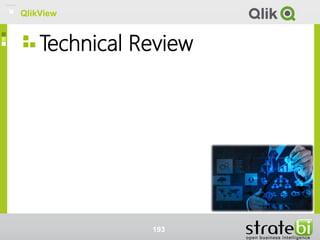 QlikView
Technical Review
193
QlikView
 