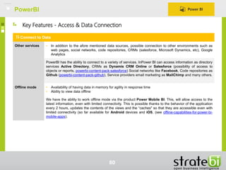 Business Intelligence tools comparison | PPTX
