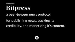Bitpress Introduction | PDF