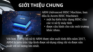 Comprehensive Overview of ARM Architecture and Microprocessor ...