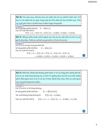 Comprehensive Probability and Statistics Exercises with Solutions | PDF