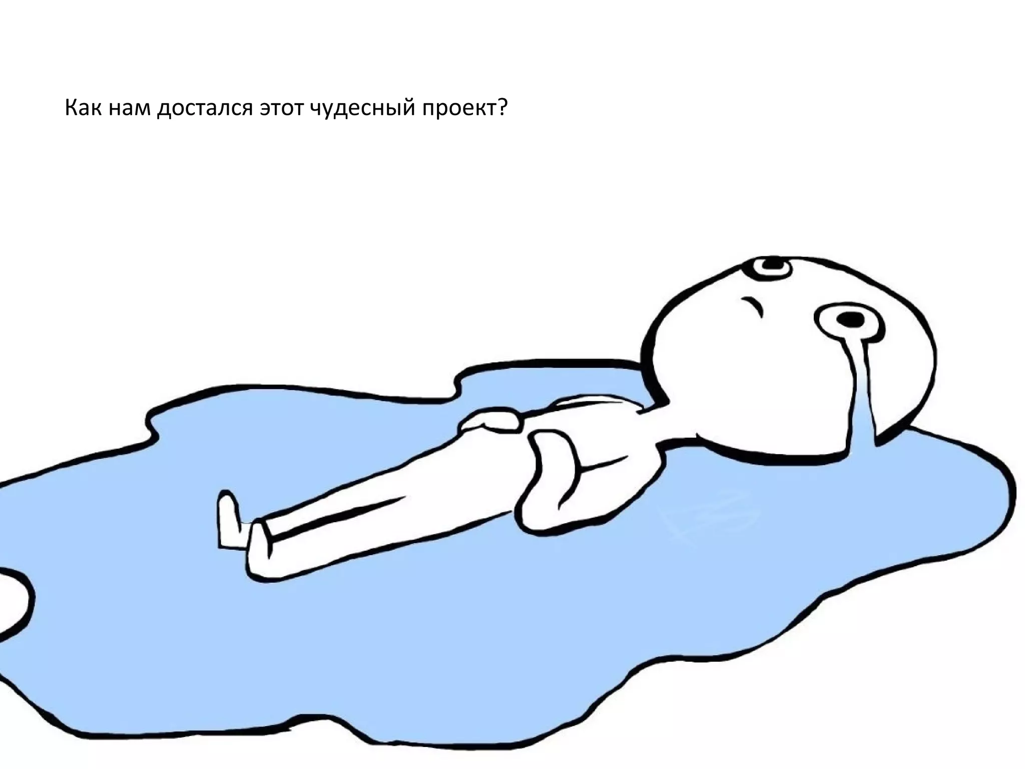 Как нам достался этот чудесный проект?
 