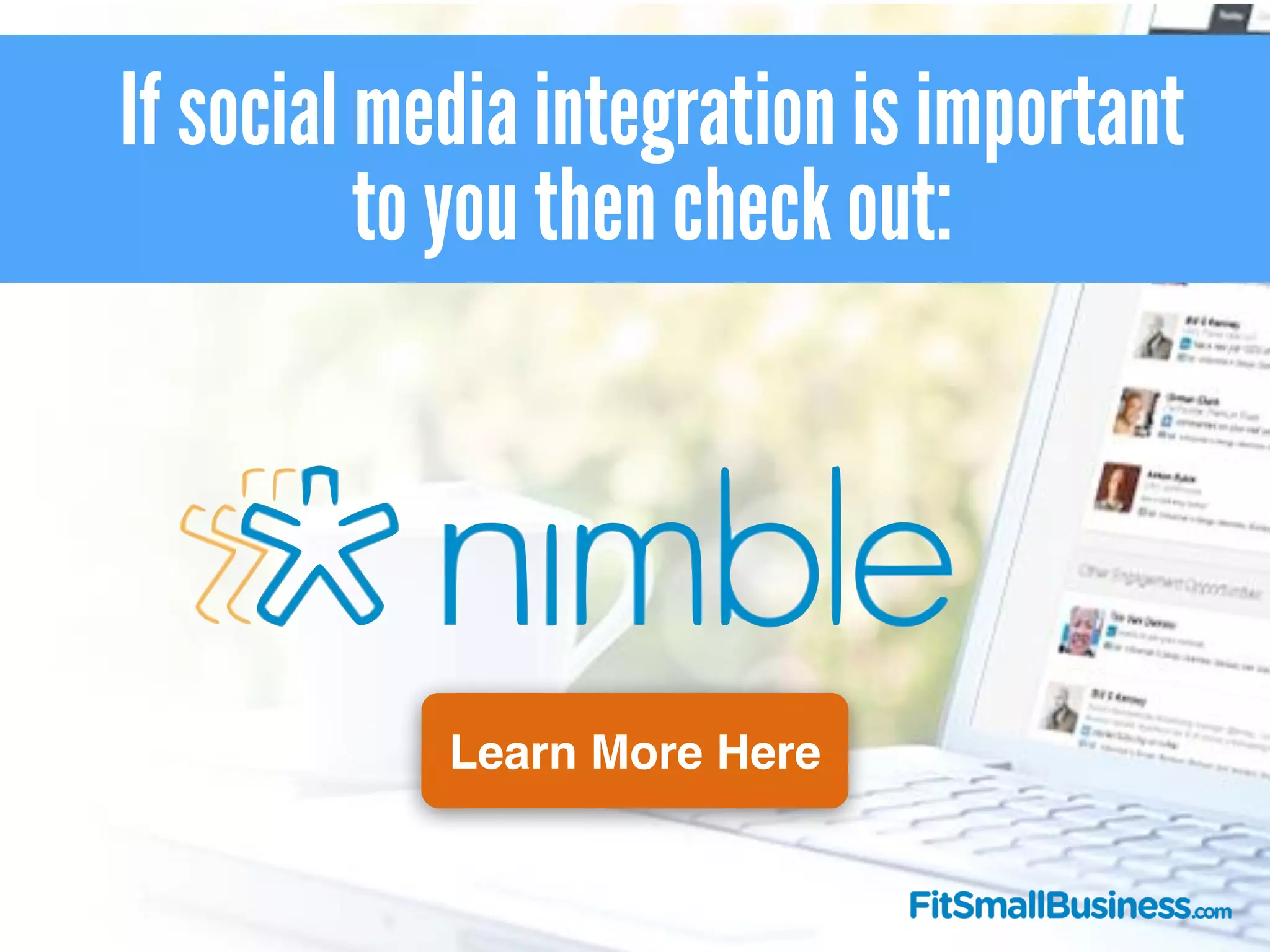 If social media integration is important
to you then check out:
Learn More Here
 