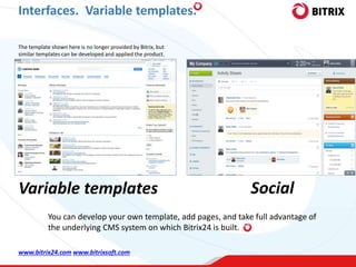 Bitrix Development Wiki Bitrix24fullpresentation | PDF