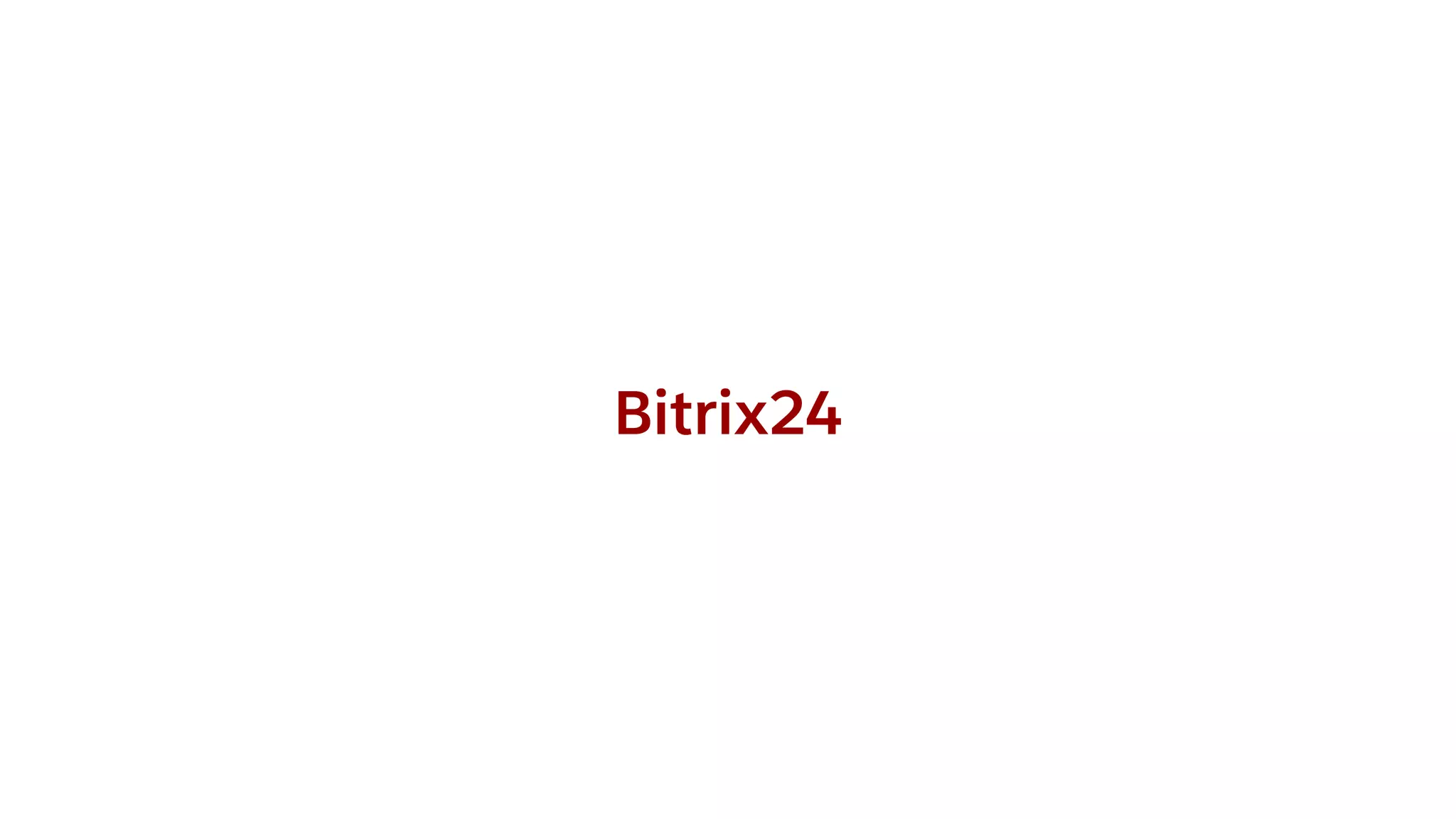 Bitrix24
 