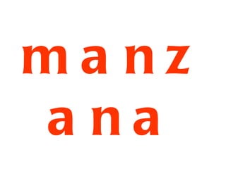 manzana