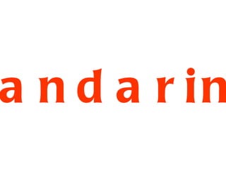 mandarina