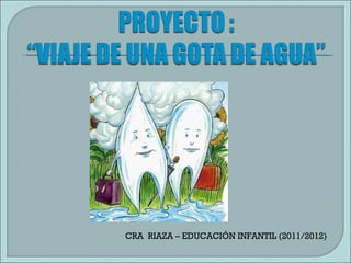 CRA  RIAZA – EDUCACIÓN INFANTIL (2011/2012) 