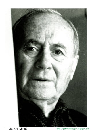 JOAN MIRÓ
 