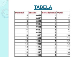 TABELA
 
