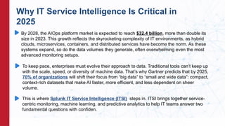Maximizing IT Operations with Splunk IT Service Intelligence: Best ...