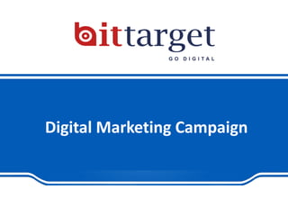 Digital Marketing Campaign
 