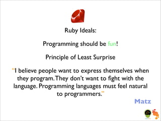 Bitter Java, Sweeten with JRuby