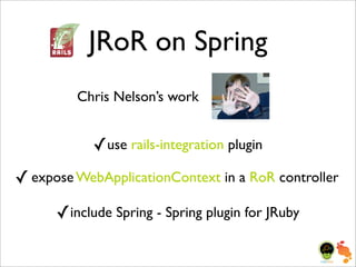 Bitter Java, Sweeten with JRuby