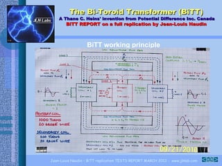 Bit Let Transformers BiTT JLN Labs_Report Independent Third Party Test FRANCE | PDF