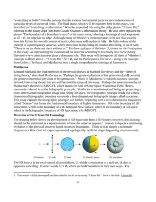 Bit to Omega - A Cosmological Model of Consciousness, Quantum ...