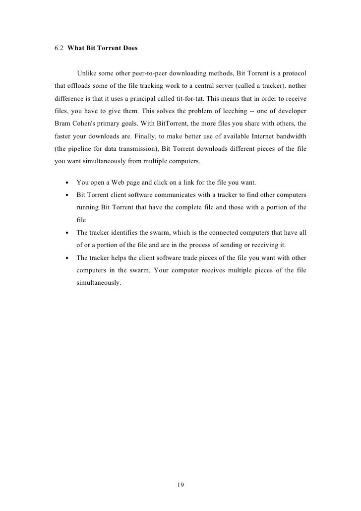 Bit Torrent
