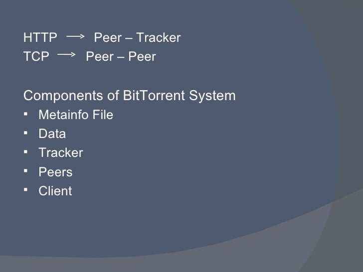 BitTorrent Protocol