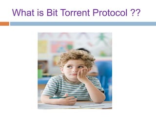 What is Bit Torrent Protocol ??
 
